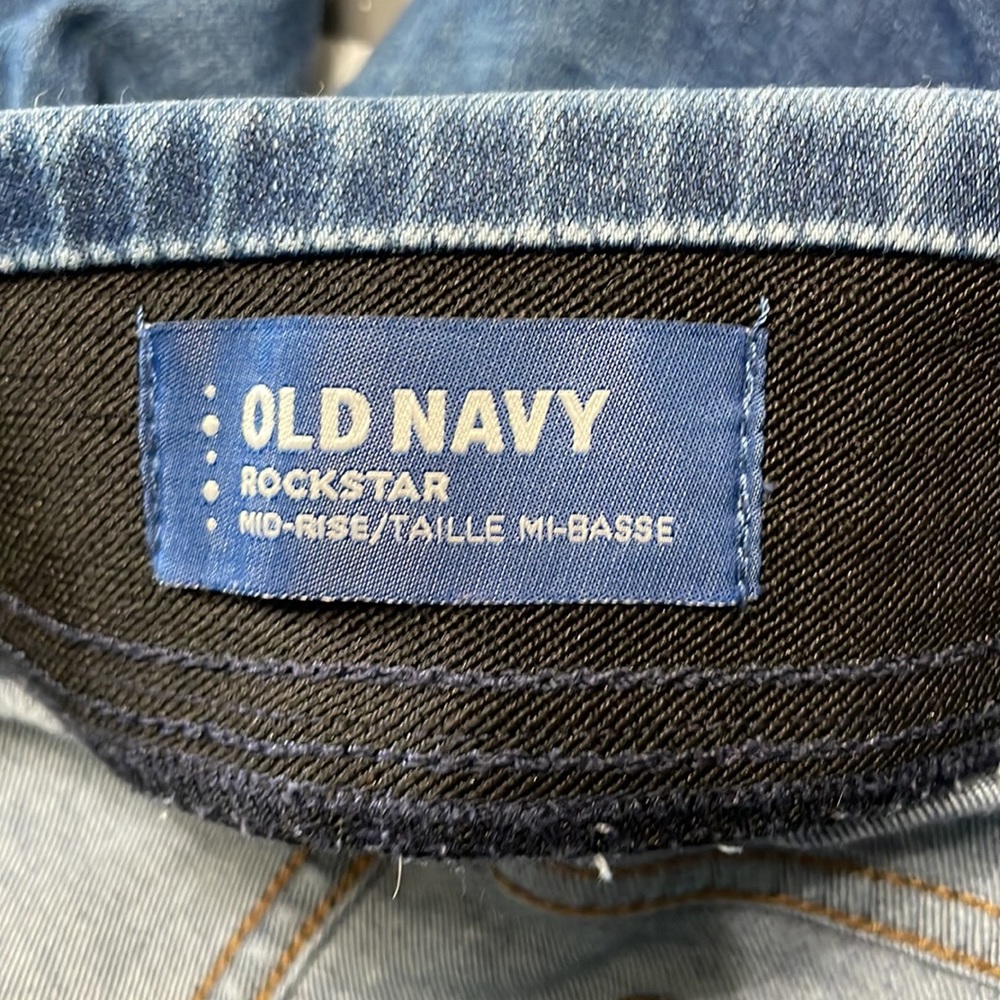 Old navy denim jeggings - Picture 3 of 4
